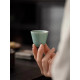 Celadon Master cup Single cup Zen manual tea cup Personal cup high-end kung fu tea set Brother kiln ice crack sample tea 小号cup